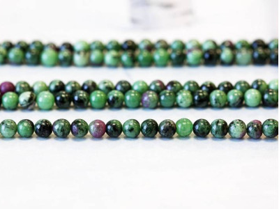 Ruby Zoisite 4mm Round