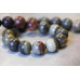 202-1087 Silver Leaf Jasper <br>18mm Round