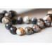 202-1090 Silver Leaf Jasper <br>14mm Round