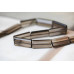 203-1375 Smoky Quartz <br>12x25 Flat Rectangle