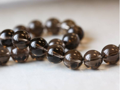 Smoky Quartz 12mm Round Smoky Quartz 12mm Round