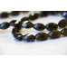 203-1642 Smoky Quartz <br>8x13 Faceted Swirl