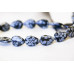 205-1058 Snowflake Obsidian <br>13x18 Flat Pear
