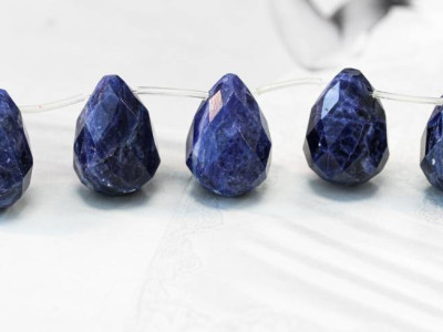 Sodalite 18x25 Teardrop Briolette