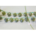 209-1165 Green Jade <br>7x7 Diamond Briolette