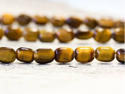 Tiger Eye 7x9 Beveled Flat Rectangle