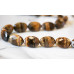 210-1072 Tiger Eye <br>18x25 Faceted Flat Oval