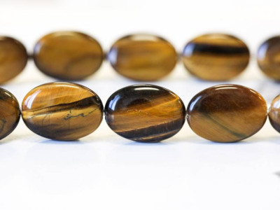 Tiger Eye 18x25 Flat Oval