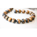 210-1103 Tiger Eye <br>16mm Faceted Round