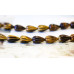 210-1104 Tiger Eye <br>10x17 Corrugated Teardrop