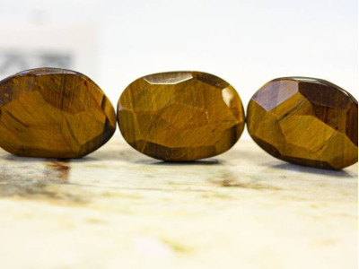 Tiger Eye 18x25 Faceted Slab