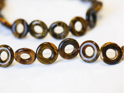Tiger Eye 14mm Donut