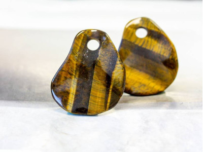 Tiger Eye 60x52 Fancy Pendant
