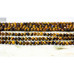 210-1286 Tiger Eye <br>4mm Round