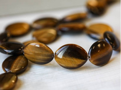 Tiger Eye 15x20 Flat Oval
