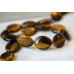 210-1420 Tiger Eye <br>15x20 Flat Oval