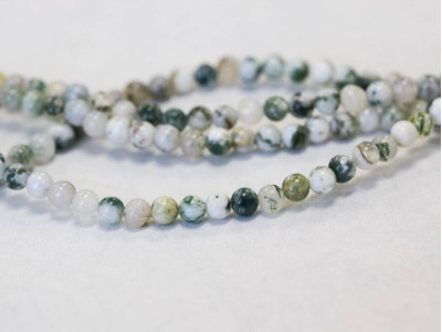 Tree Agate 3mm Round