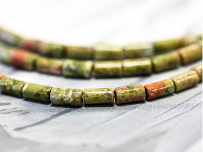 Unakite 3x5 Tube