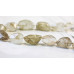225-1734 Rutilated Quartz <br>15-18x Faceted Nugget