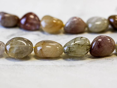 Rutilated Quartz 14-15x Tumble Nugget
