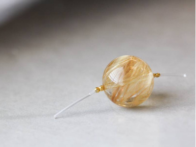 Rutilated Quartz 18mm Round