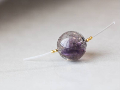 Rutilated Quartz 15mm Round