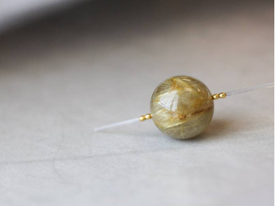 Rutilated Quartz 16mm Round