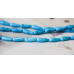 239-1048 Turquoise Howlite <br>6x16 Faceted Teardrop