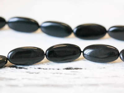 Black Stone 15x30 Flat Oval