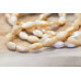 245-0522 Natural Mother of Pearl <br>6x11 Oval Rice