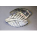 245-1029 Black Mother of Pearl <br>87x50  Leaf Pendant