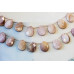 245-1182 Pink Mother of Pearl <br>13x18 Flat Pear Briolette