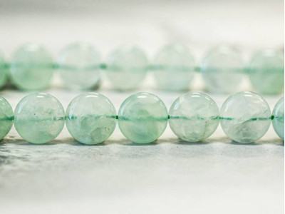 Prehnite 12mm Puffy Dime
