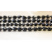 254-1134 Black Spinel <br>4x6 Faceted Teardrop