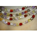 259-1024 Mixed Quartz <br>8x10 Faceted Flat Oval
