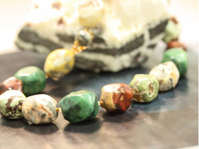 Mixed Stones 16x Necklace
