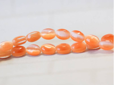 Cat's Eye (Syn.) 5x7 Flat Oval
