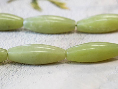 Olive Jade 12x36 4-sided Oval Rice