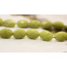 264-1174 Olive Jade <br>9x14 Faceted Flat Oval