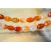 265-1304 Natural Carnelian <br>8x12 Hexagon Oval