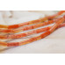 265-1335 Natural Carnelian <br>4x13 Tube
