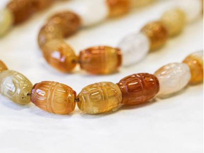 Natural Carnelian 10x15 Carved Oval