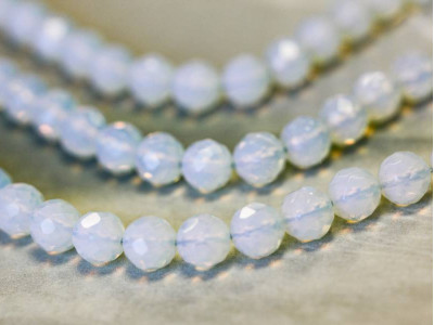 Opalite 8mm Faceted Round