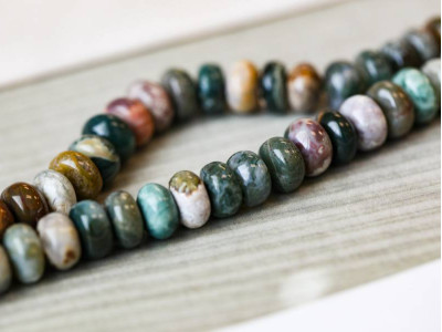 Ocean Jasper 10mm Rondell