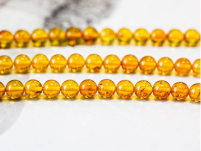 Amber 5mm Round