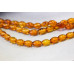 271-0004 Amber <br>6x8 Oval Rice