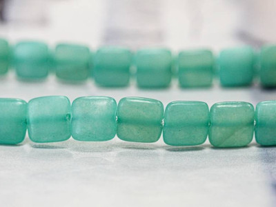 Green Hemimorphite 10x10 Flat Square