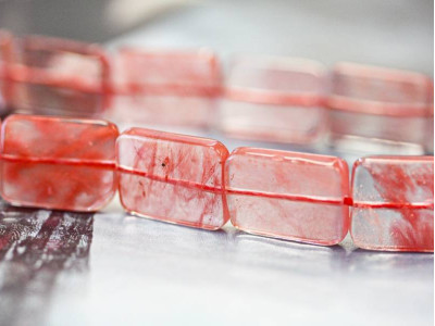 Cherry Quartz 15x20 Flat Rectangle