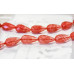 276-1201 Cherry Quartz <br>12x22 Faceted Teardrop