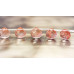 276-1222 Cherry Quartz <br>10mm Flat Pear Briolette